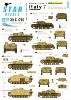 Star Decals 35-C1207 German tanks in Italy # 7 Sturmpanzer 1/35